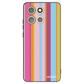 Picasee husă neagră din silicon pentru Motorola Moto G86 5G - Golden hour