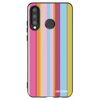 Picasee husă neagră din silicon pentru Huawei P30 Lite - Golden hour
