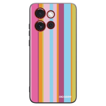 Picasee husă neagră din silicon pentru Motorola Edge 60 Neo 5G - Golden hour