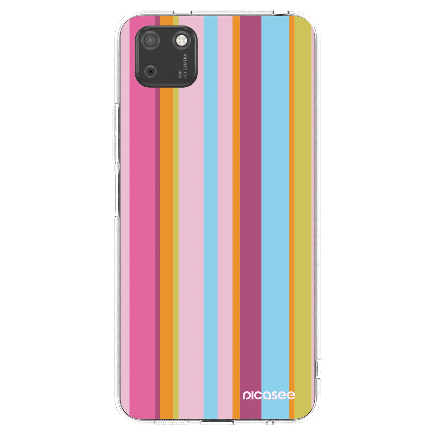 Picasee husă transparentă din silicon pentru Huawei Y5P - Golden hour