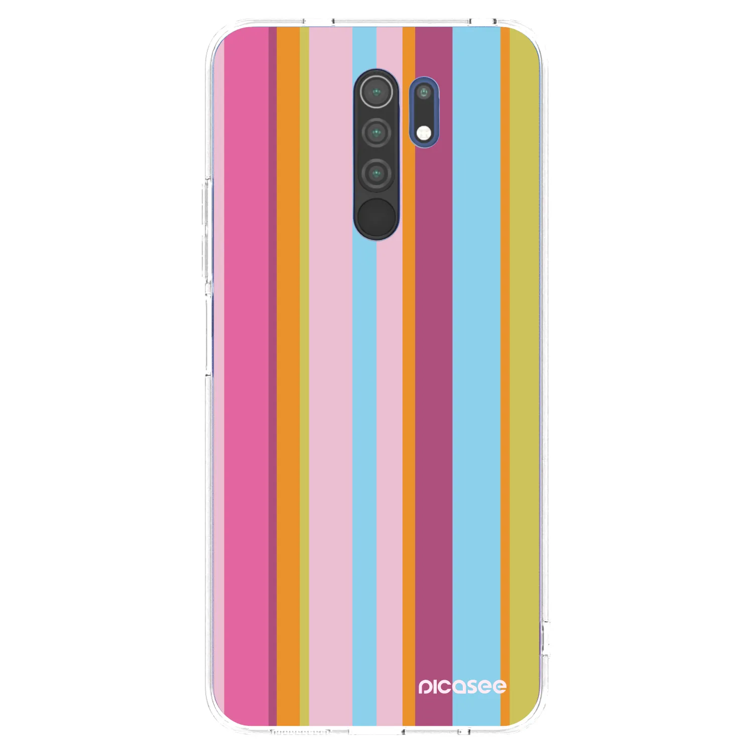 Picasee husă transparentă din silicon pentru Xiaomi Redmi 9 - Golden hour