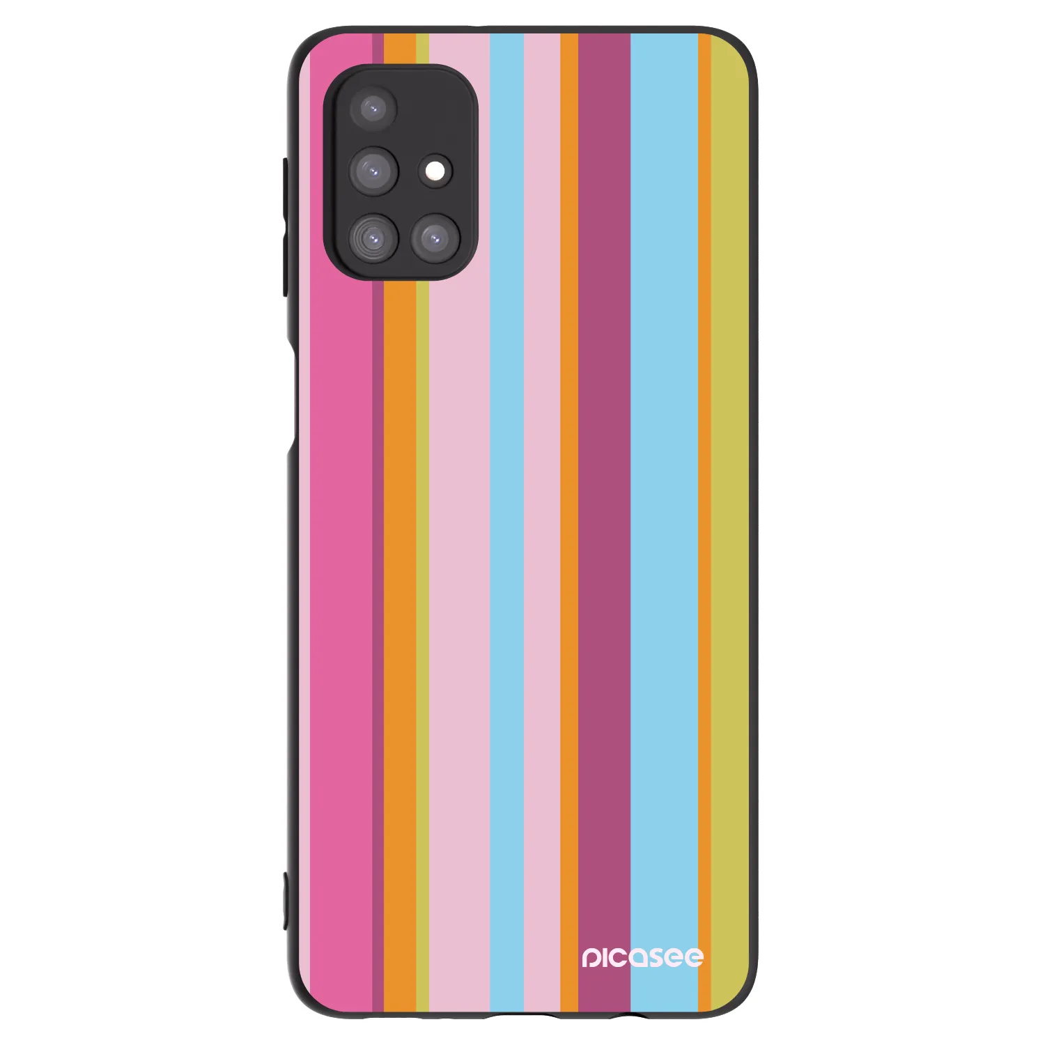 Picasee husă neagră din silicon pentru Samsung Galaxy M31s - Golden hour