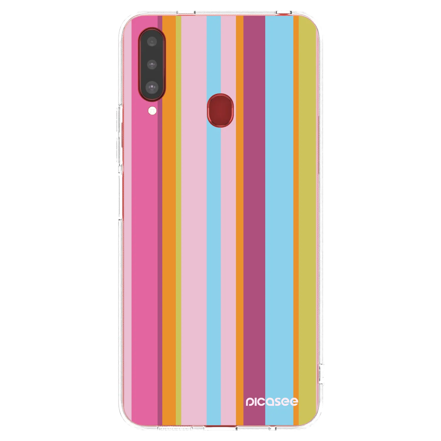 Picasee husă transparentă din silicon pentru Samsung Galaxy A20s - Golden hour