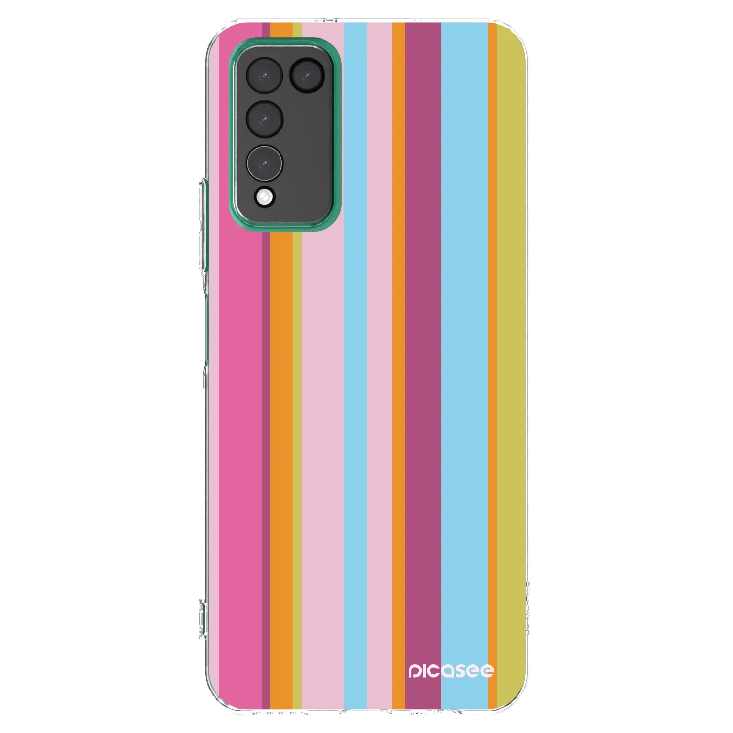 Picasee husă transparentă din silicon pentru Honor 10X Lite - Golden hour
