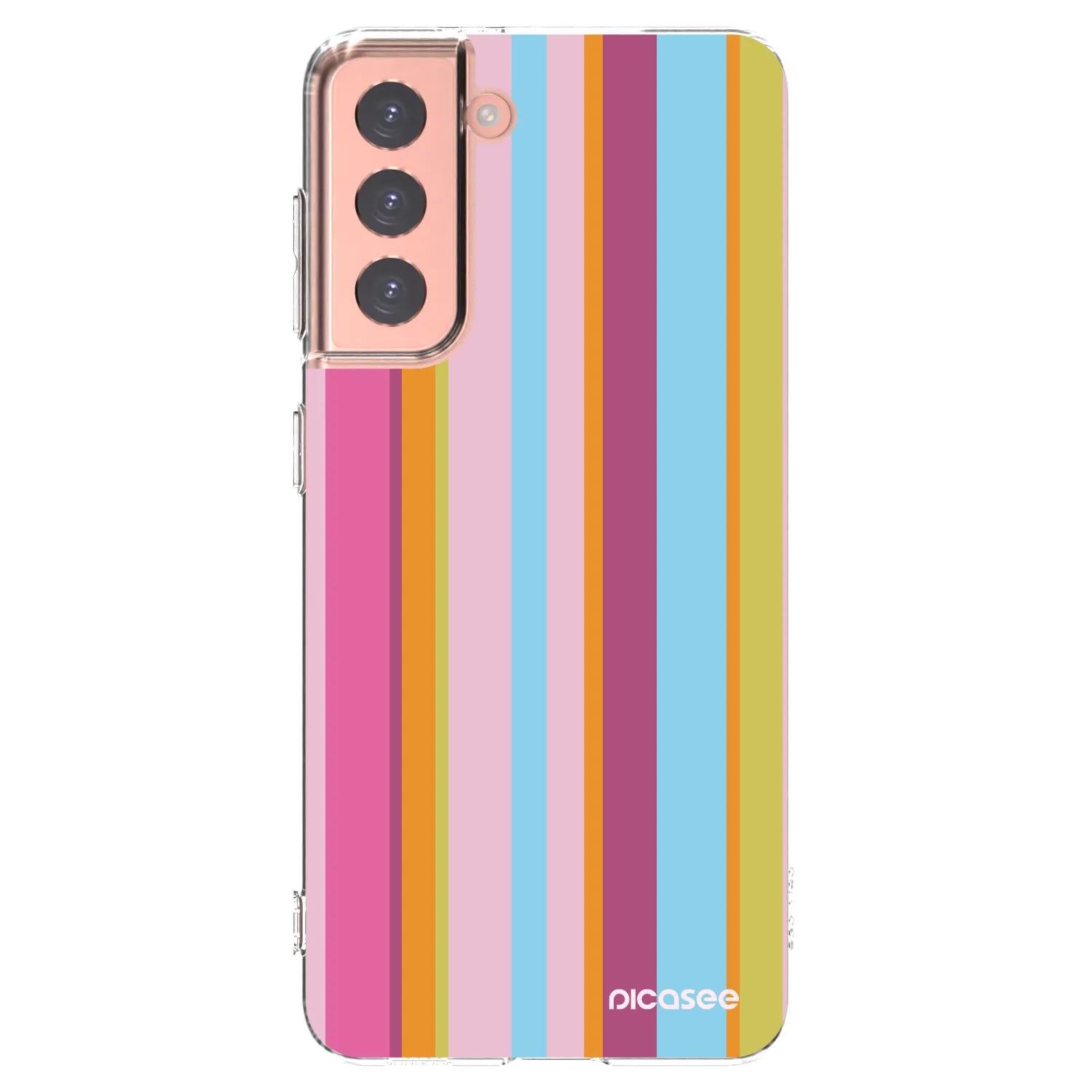 Picasee husă transparentă din silicon pentru Samsung Galaxy S21 5G G991B - Golden hour