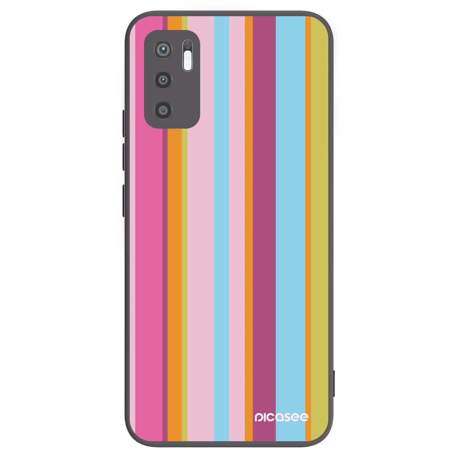 Picasee husă neagră din silicon pentru Xiaomi Redmi Note 10 5G - Golden hour