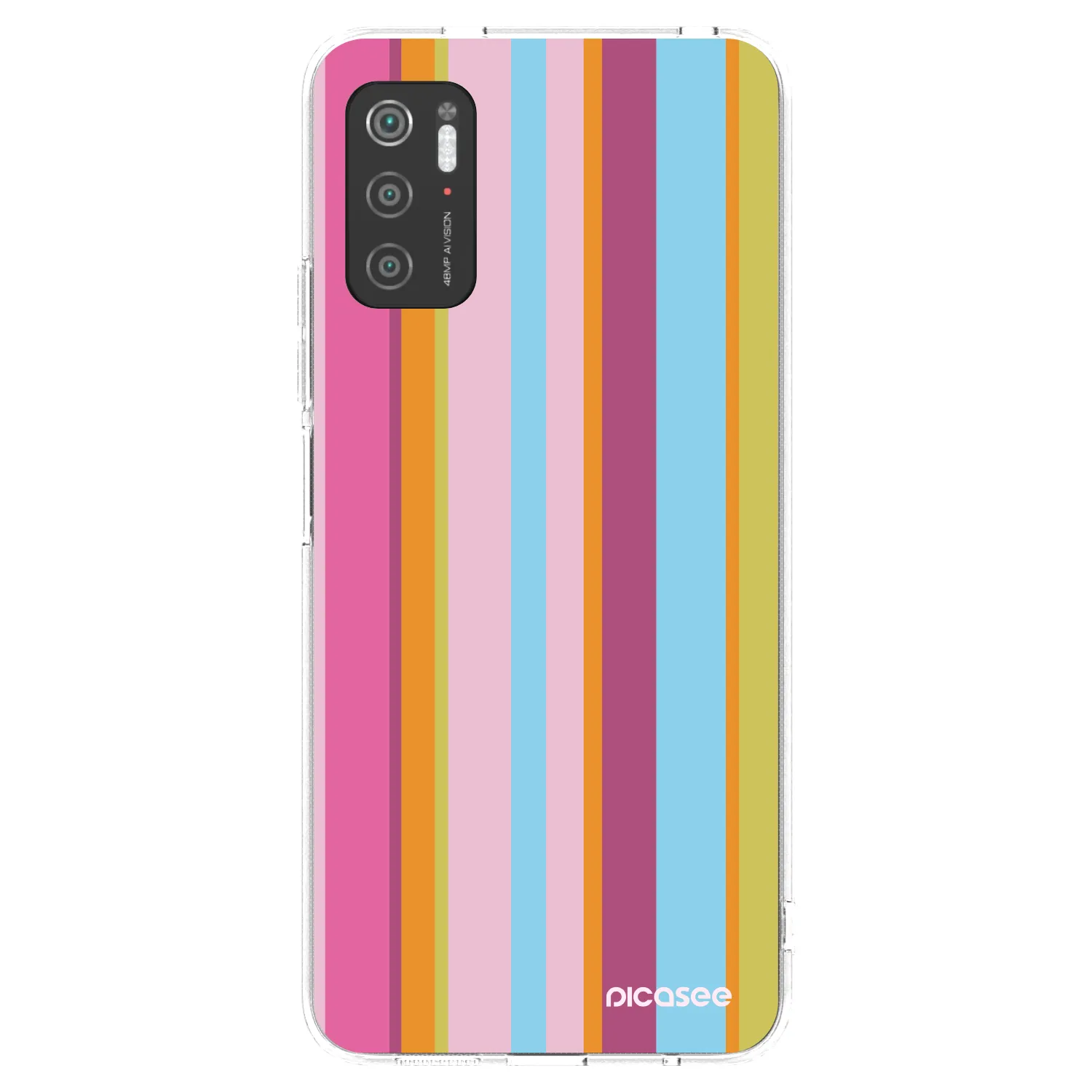 Picasee husă transparentă din silicon pentru Xiaomi Poco M3 Pro 5G - Golden hour