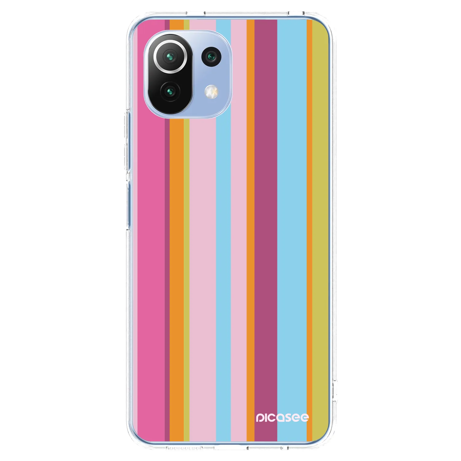 Picasee husă transparentă din silicon pentru Xiaomi 11 Lite 5G NE - Golden hour
