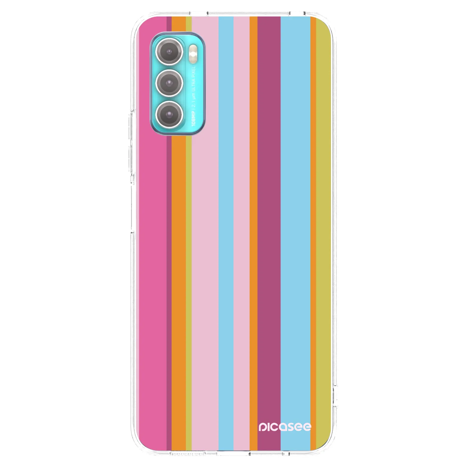 Picasee husă transparentă din silicon pentru Motorola Moto G60 - Golden hour