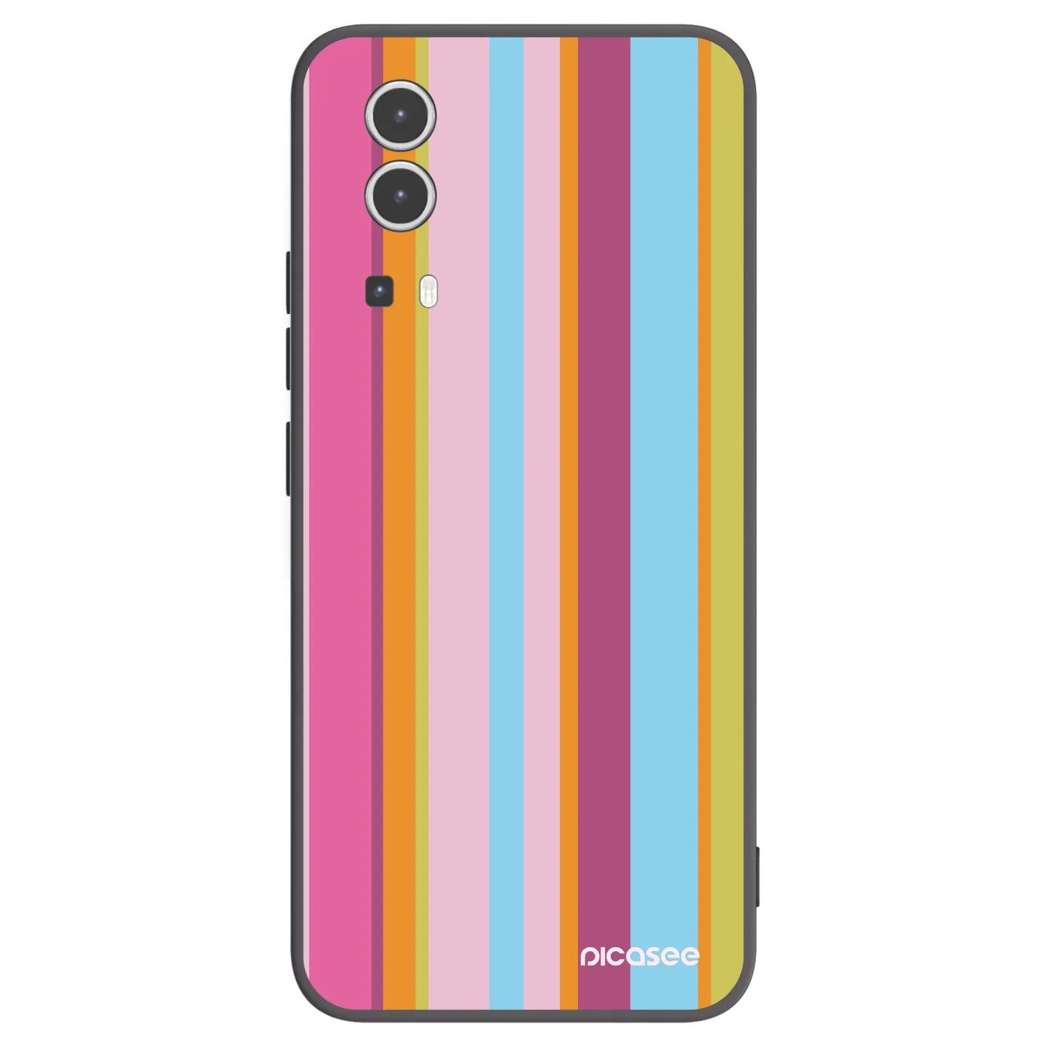 Picasee husă neagră din silicon pentru Vivo Y72 5G - Golden hour
