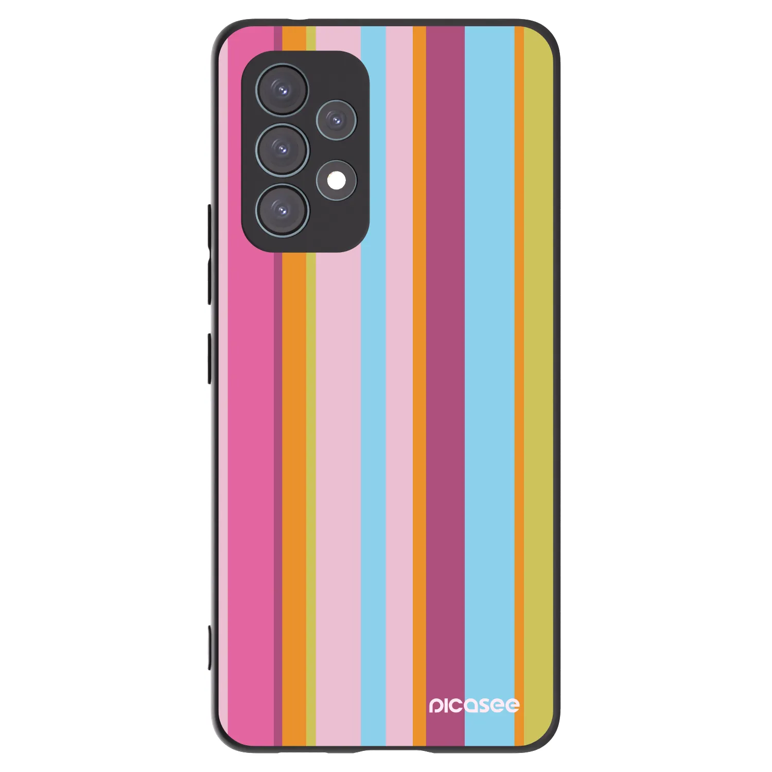 Picasee husă neagră din silicon pentru Samsung Galaxy A53 5G A536 - Golden hour