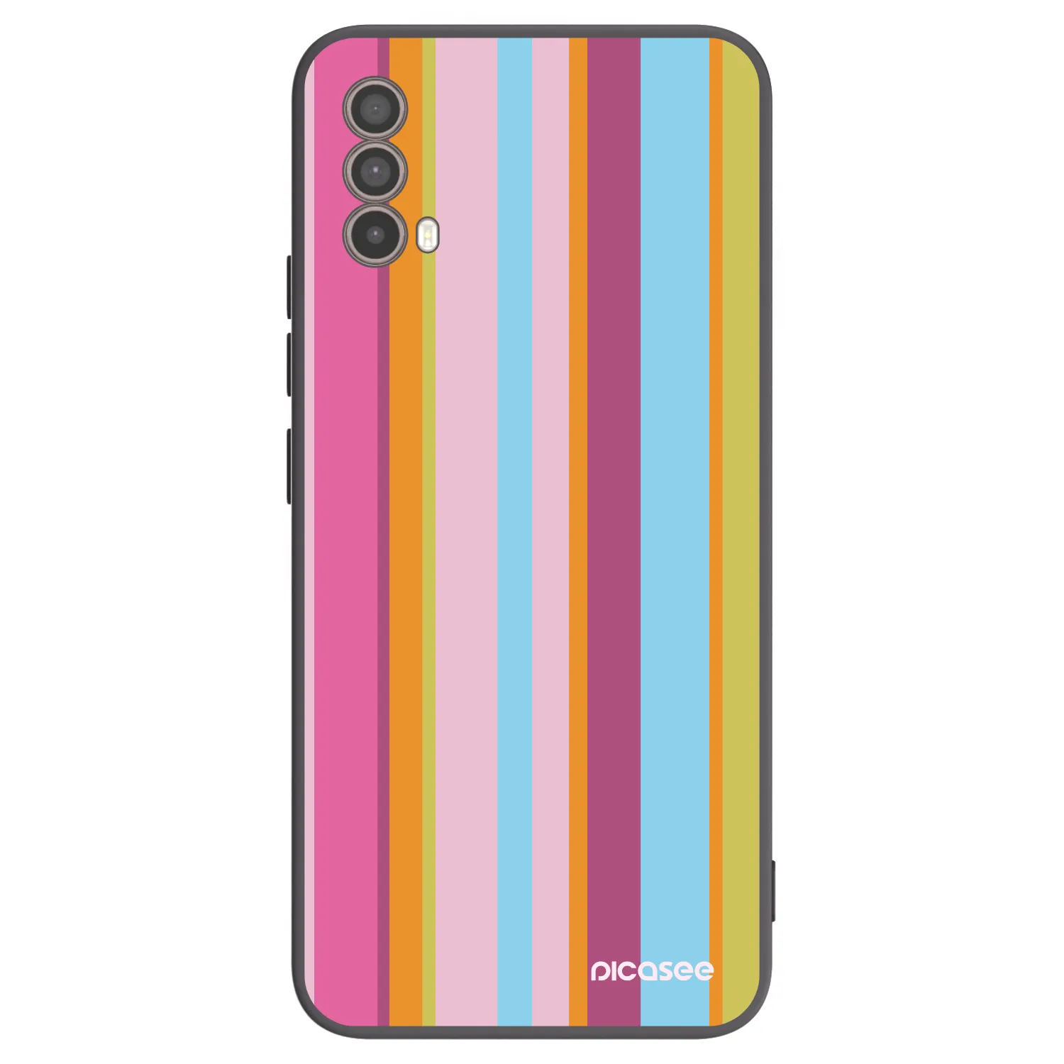 Picasee husă neagră din silicon pentru Motorola Moto E40 - Golden hour