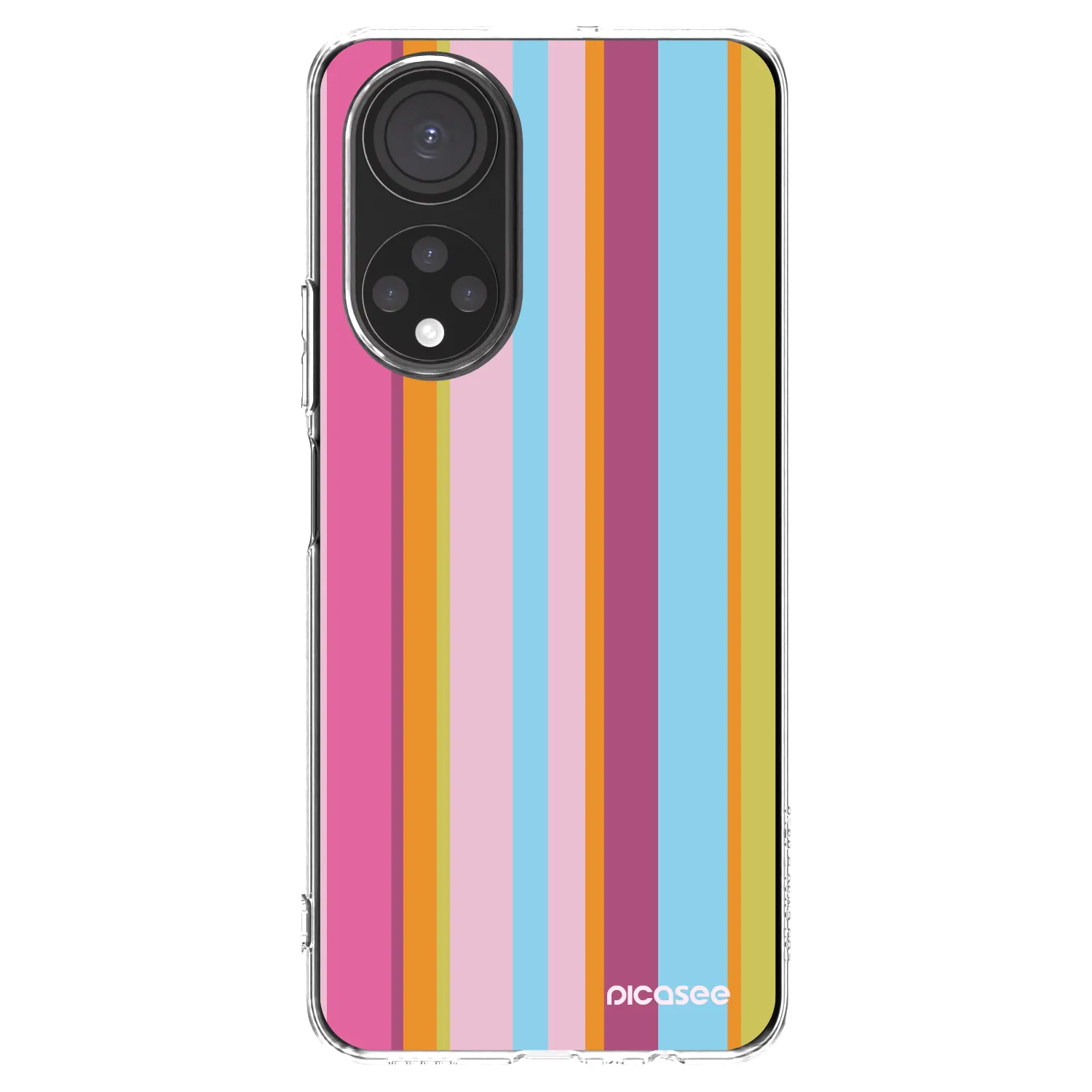 Picasee husă transparentă din silicon pentru Honor X7 - Golden hour