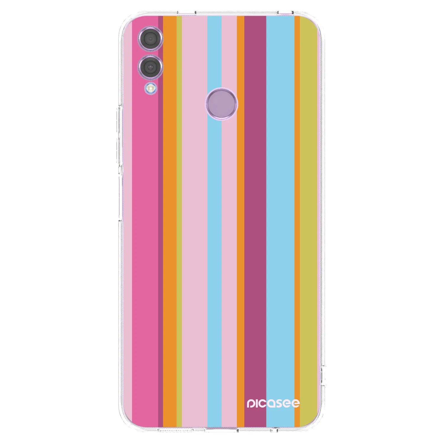 Picasee husă transparentă din silicon pentru Honor 8X - Golden hour