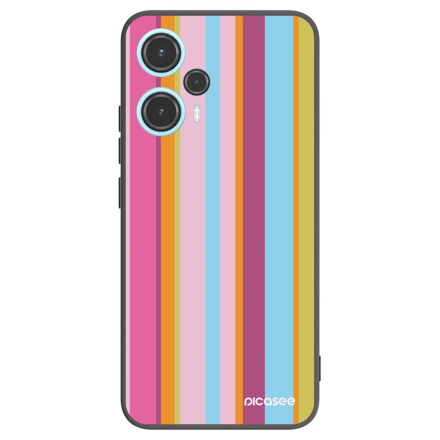 Picasee husă neagră din silicon pentru Xiaomi Poco F5 - Golden hour