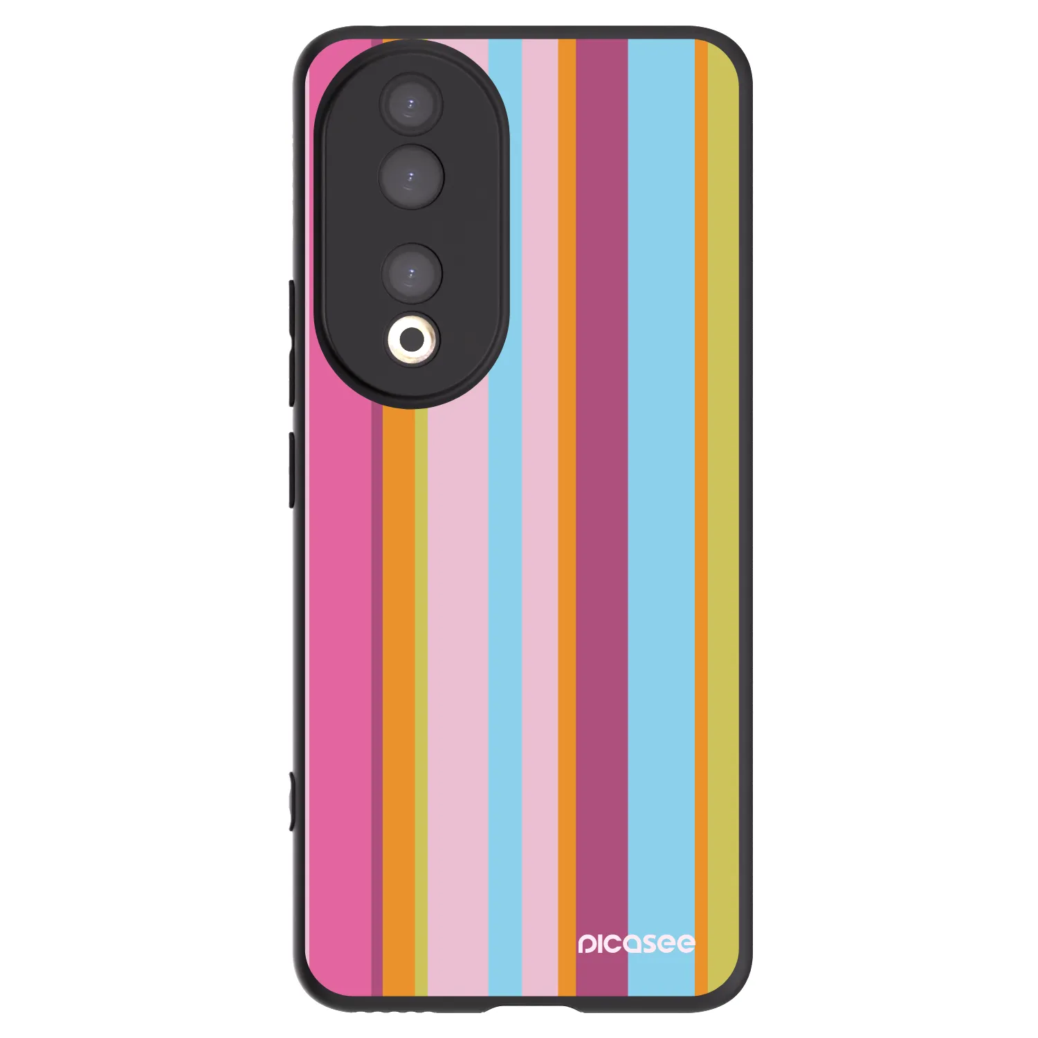 Picasee husă neagră din silicon pentru Honor 90 5G - Golden hour