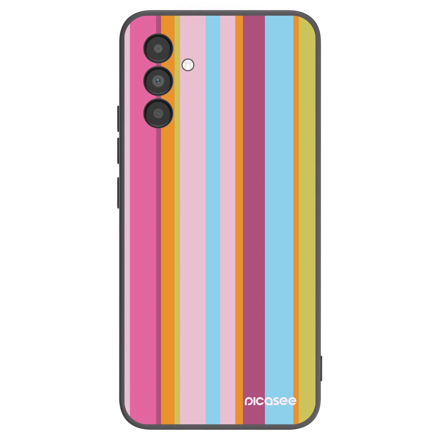 Picasee husă neagră din silicon pentru Samsung Galaxy A04s A047F - Golden hour