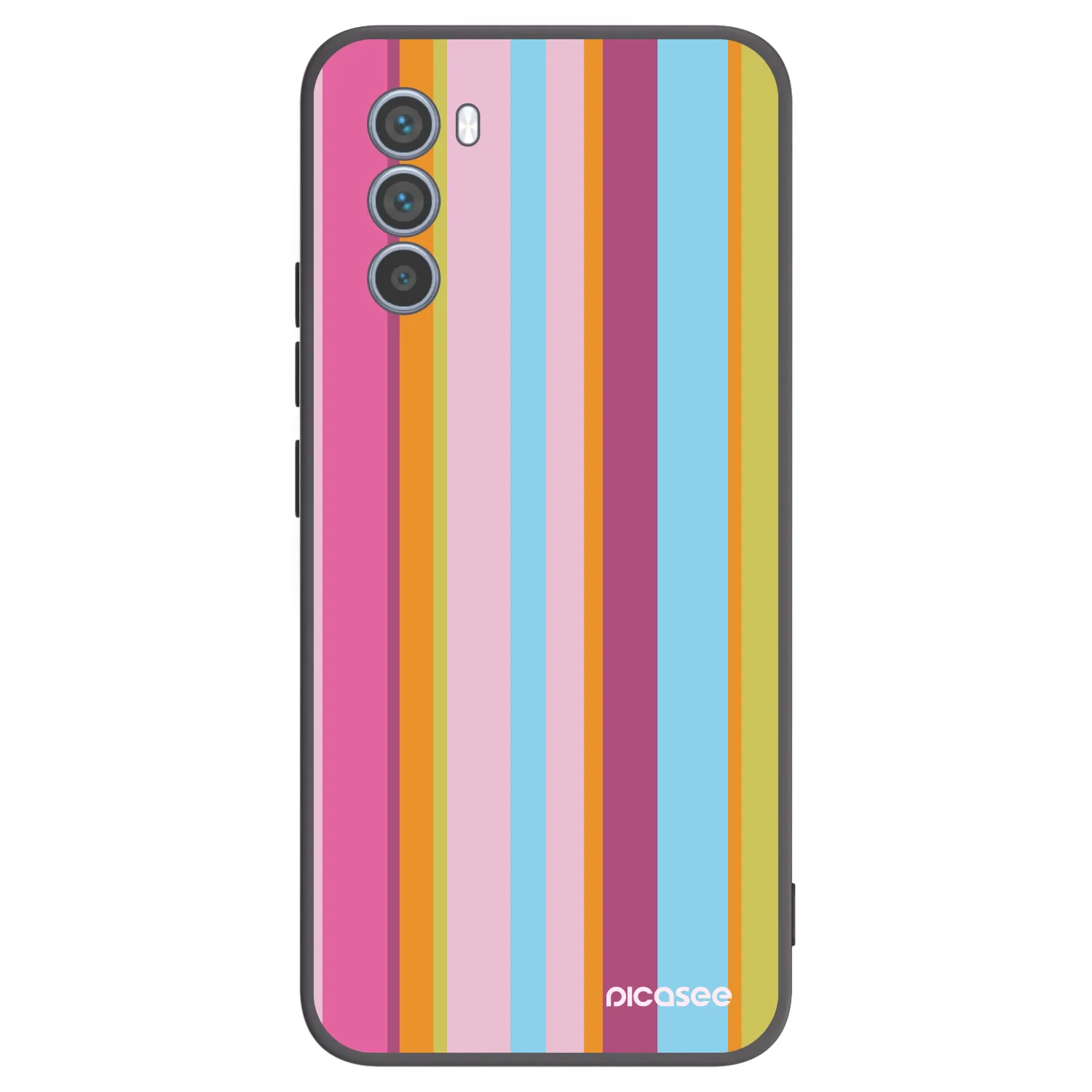Picasee husă neagră din silicon pentru Motorola Moto G62 - Golden hour