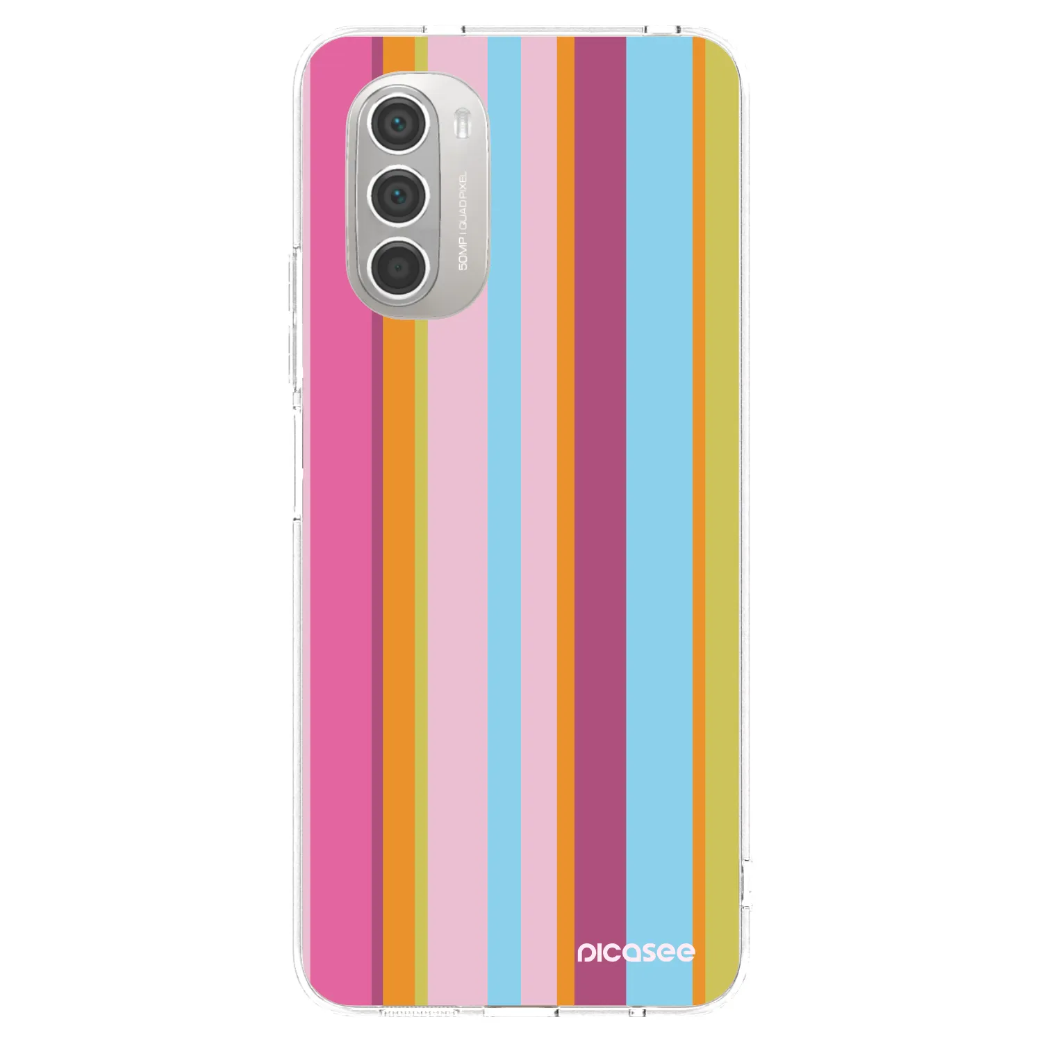 Picasee husă transparentă din silicon pentru Motorola Moto G51 - Golden hour