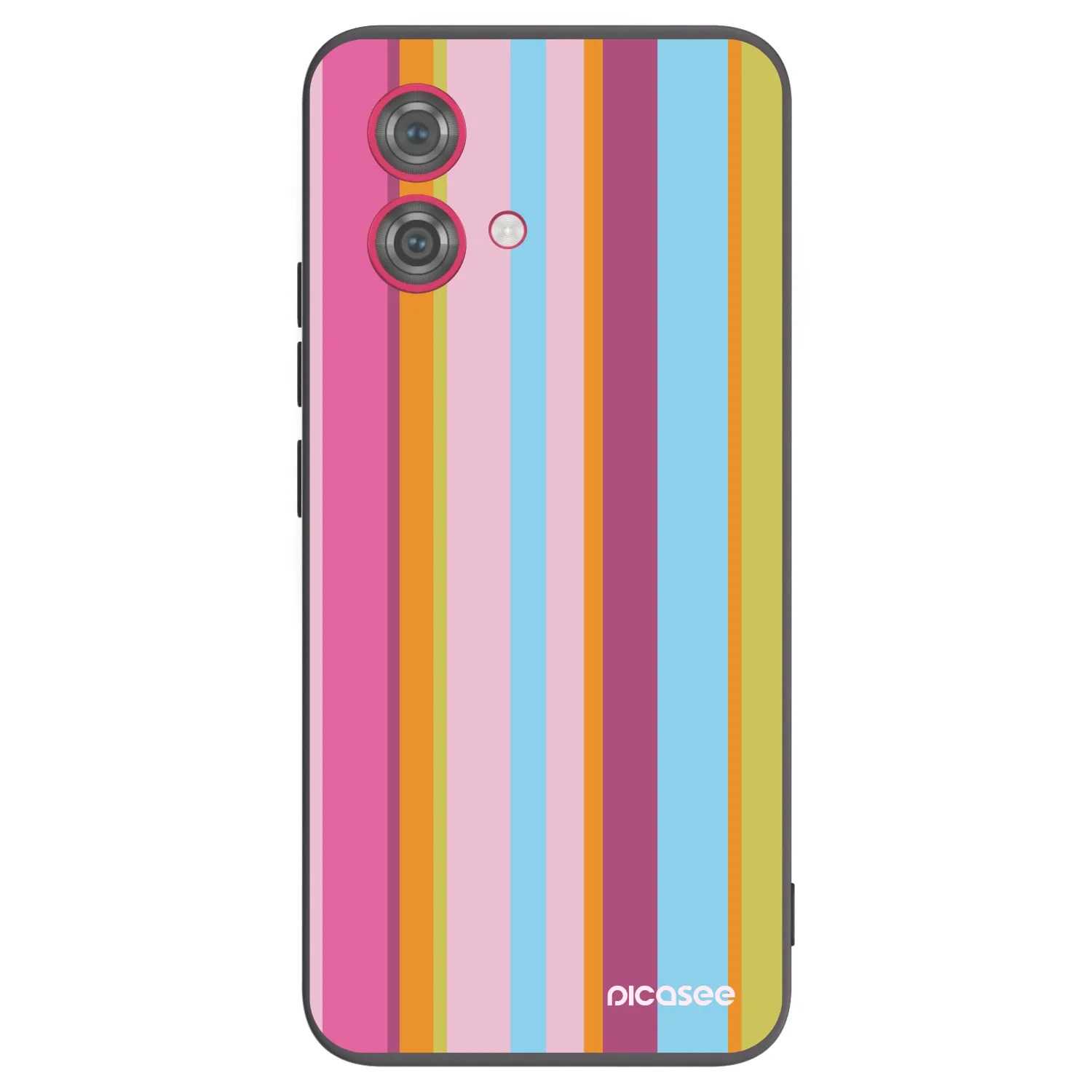 Picasee husă neagră din silicon pentru Motorola Moto G84 5G - Golden hour