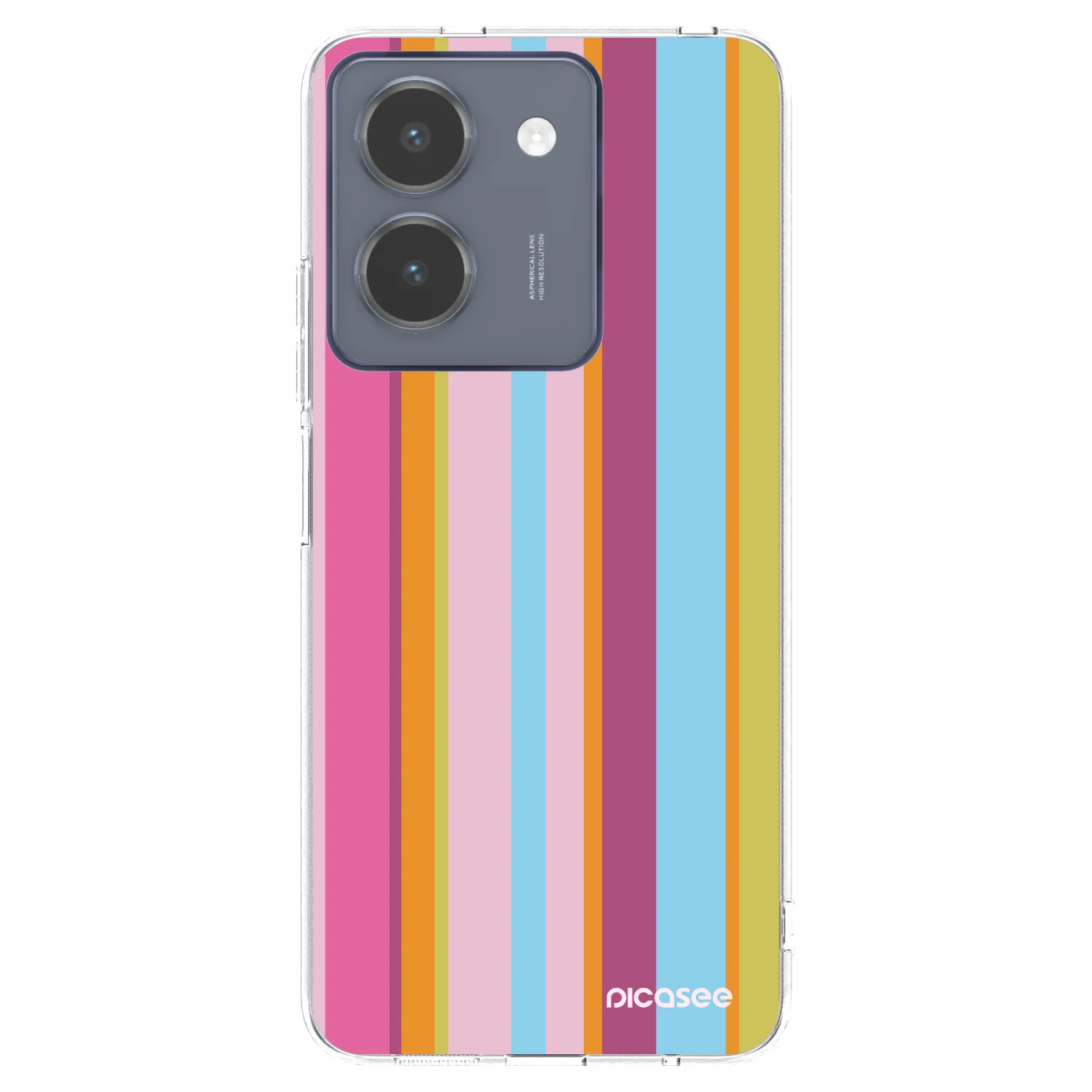 Picasee husă transparentă din silicon pentru Vivo Y36 4G - Golden hour