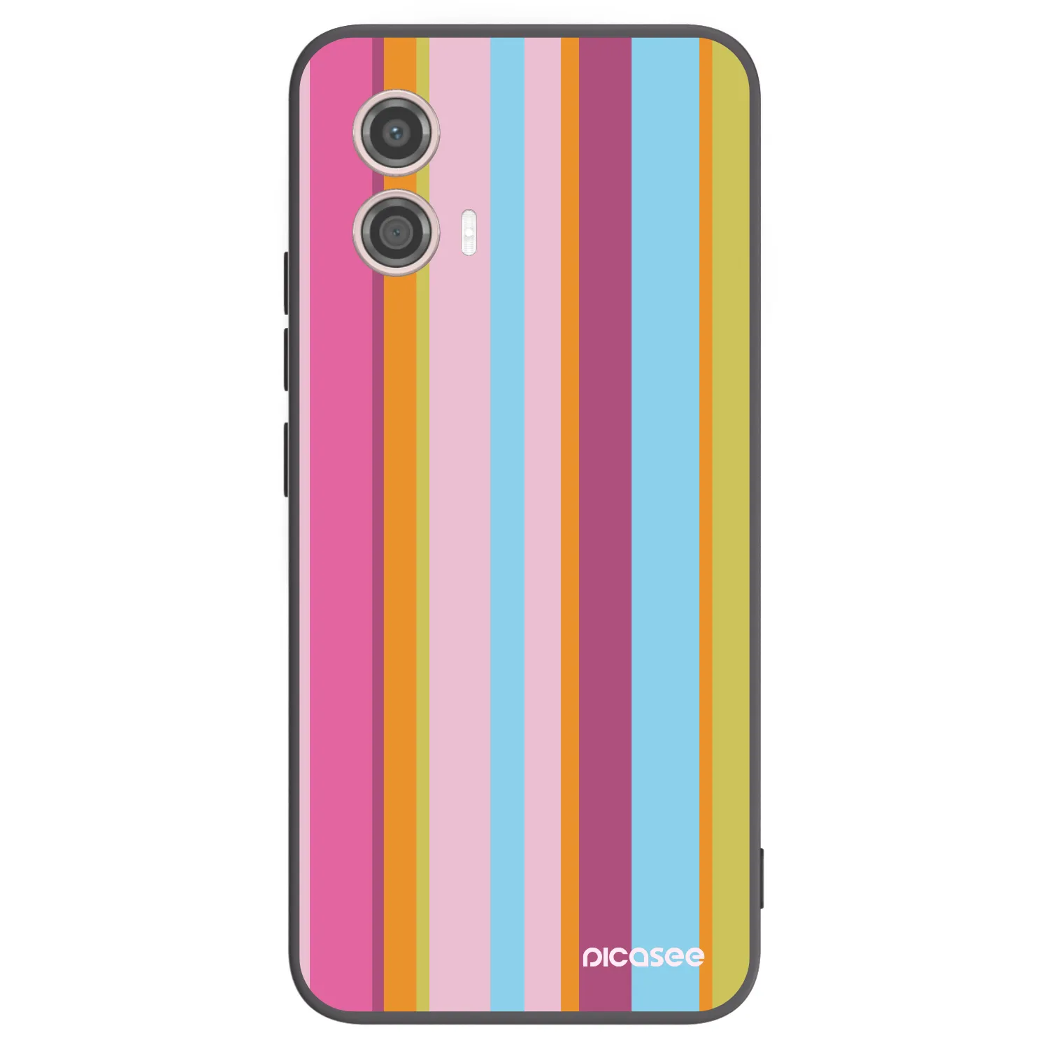 Picasee husă neagră din silicon pentru Motorola Moto G53 5G - Golden hour