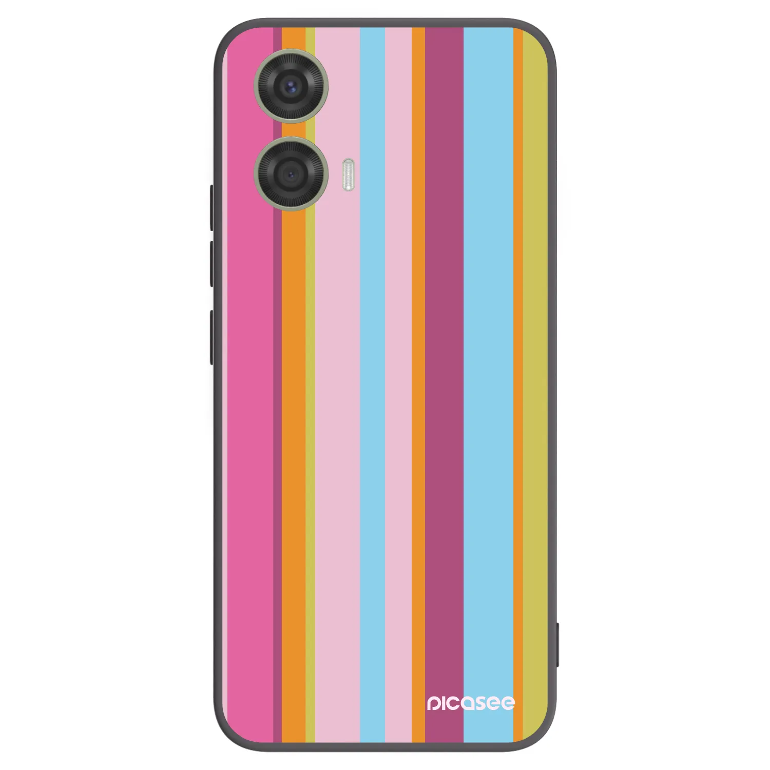 Picasee husă neagră din silicon pentru Motorola Moto G24 - Golden hour