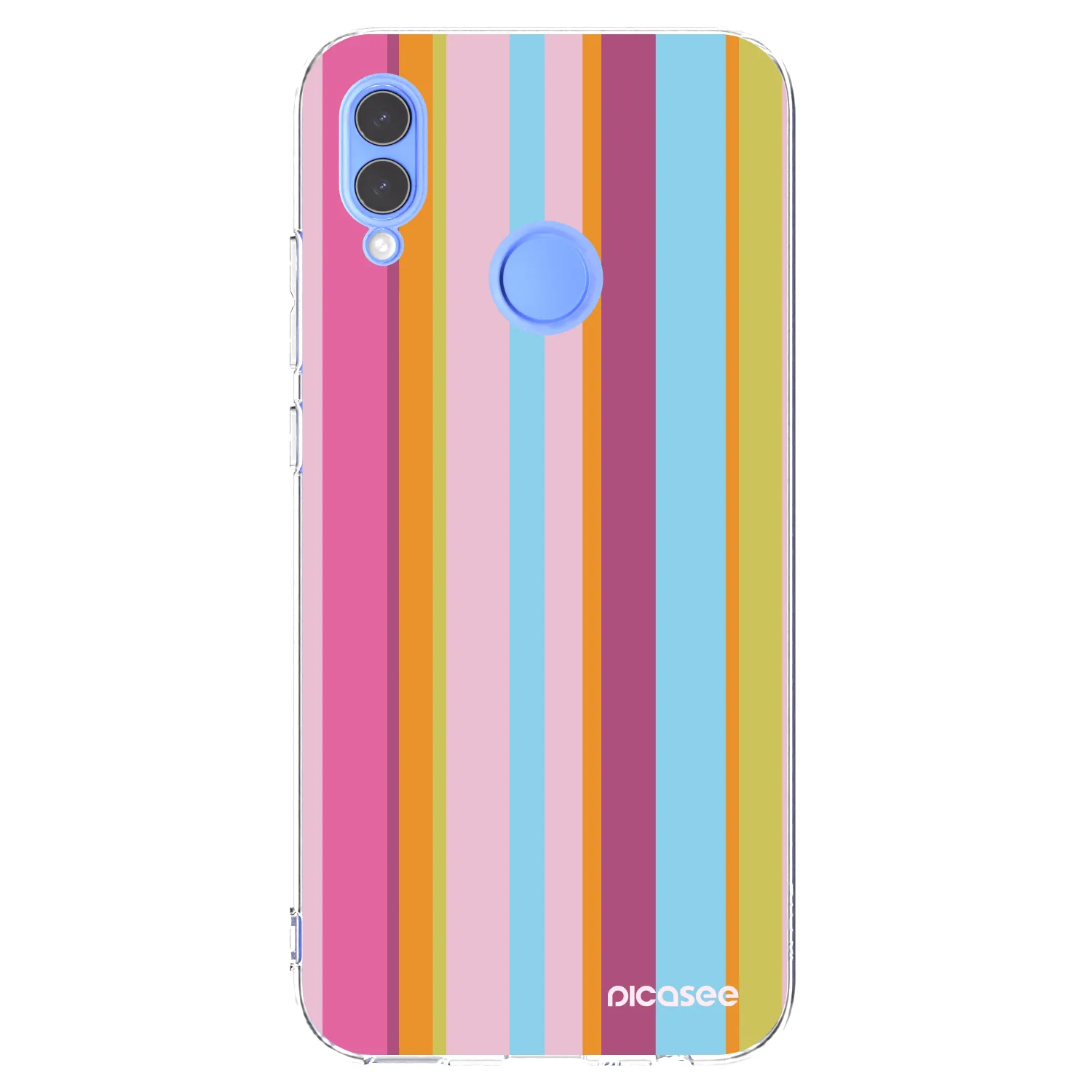 Picasee husă transparentă din silicon pentru Huawei P Smart 2019 - Golden hour