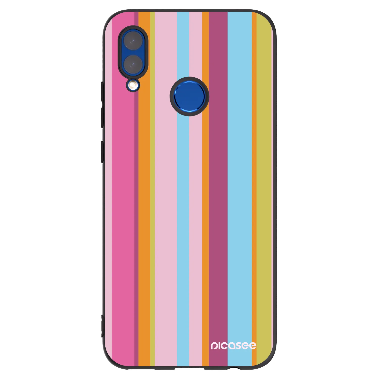 Picasee husă neagră din silicon pentru Honor 10 Lite - Golden hour