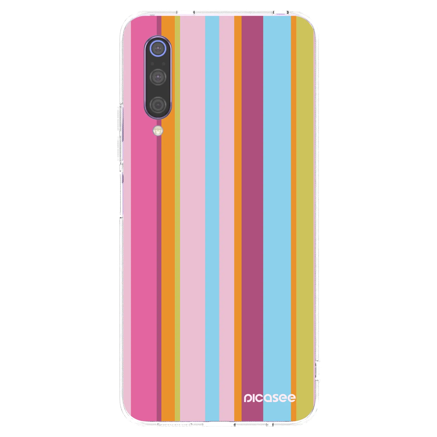 Picasee husă transparentă din silicon pentru Xiaomi Mi 9 - Golden hour