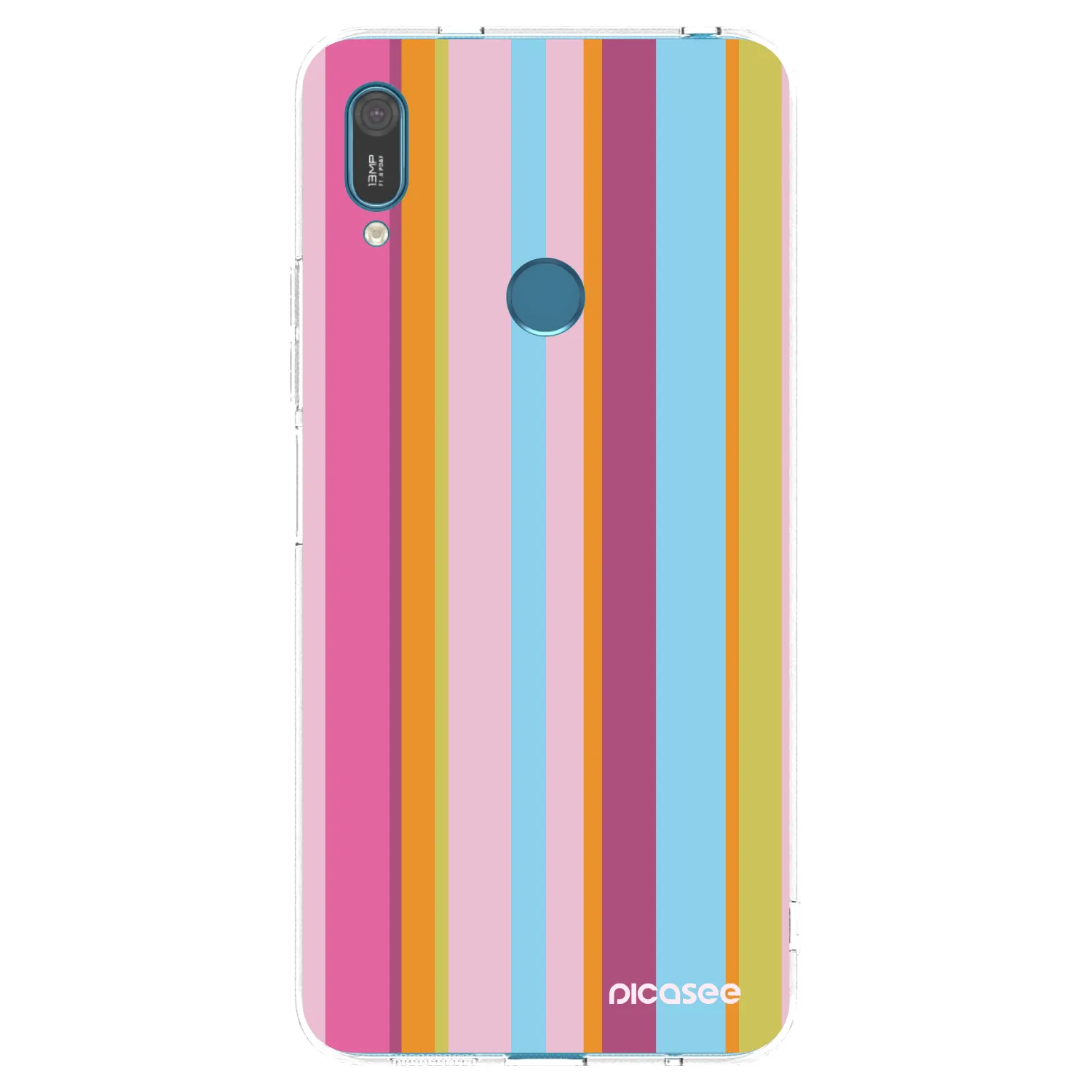 Picasee husă transparentă din silicon pentru Huawei Y7 2019 - Golden hour
