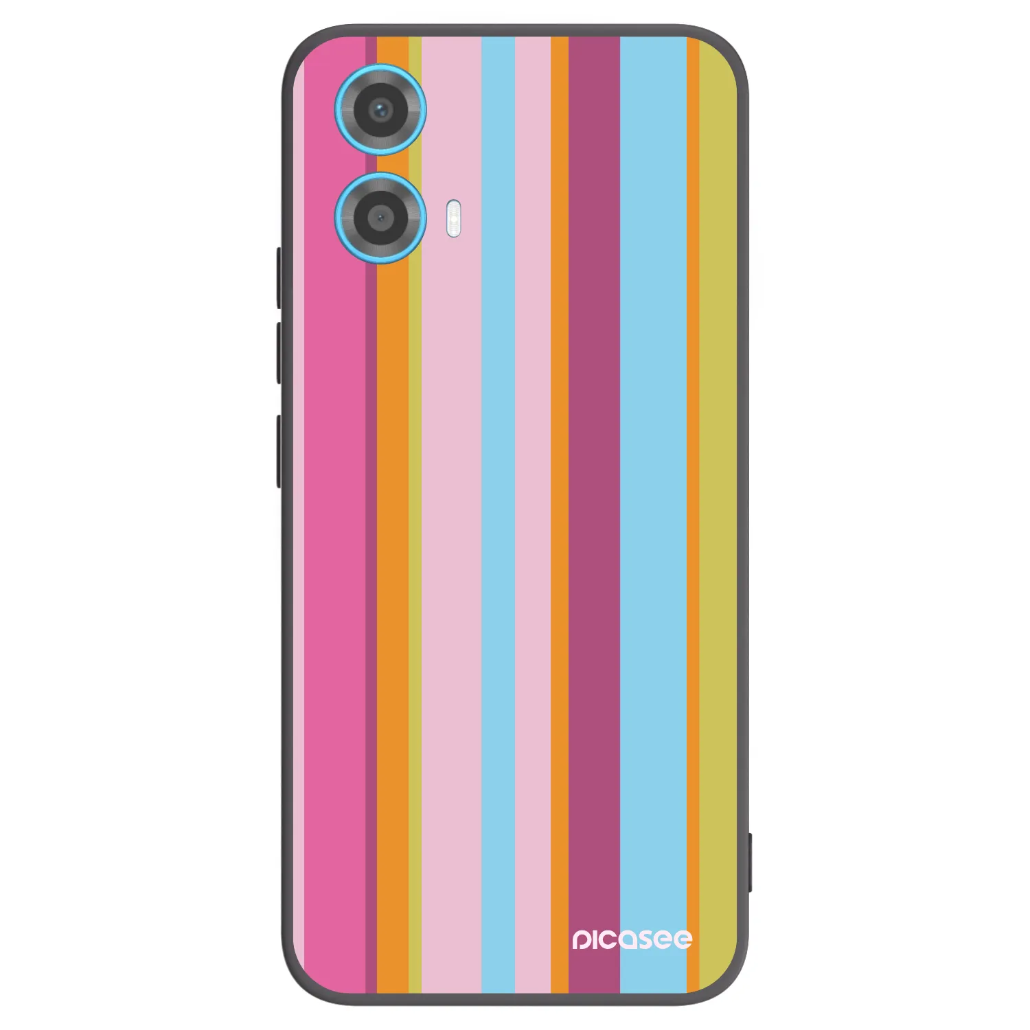 Picasee husă neagră din silicon pentru Motorola Moto G34 5G - Golden hour