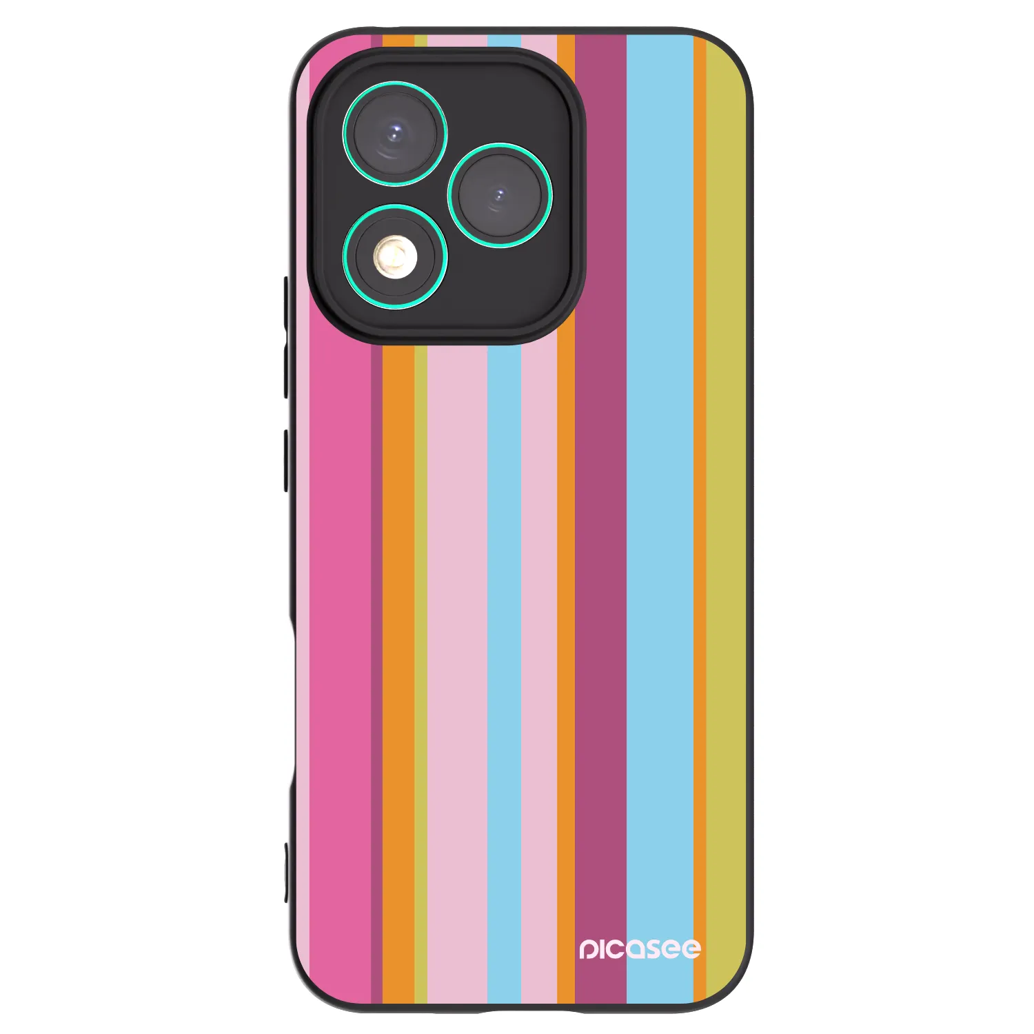 Picasee husă neagră din silicon pentru Honor 400 Lite 5G - Golden hour