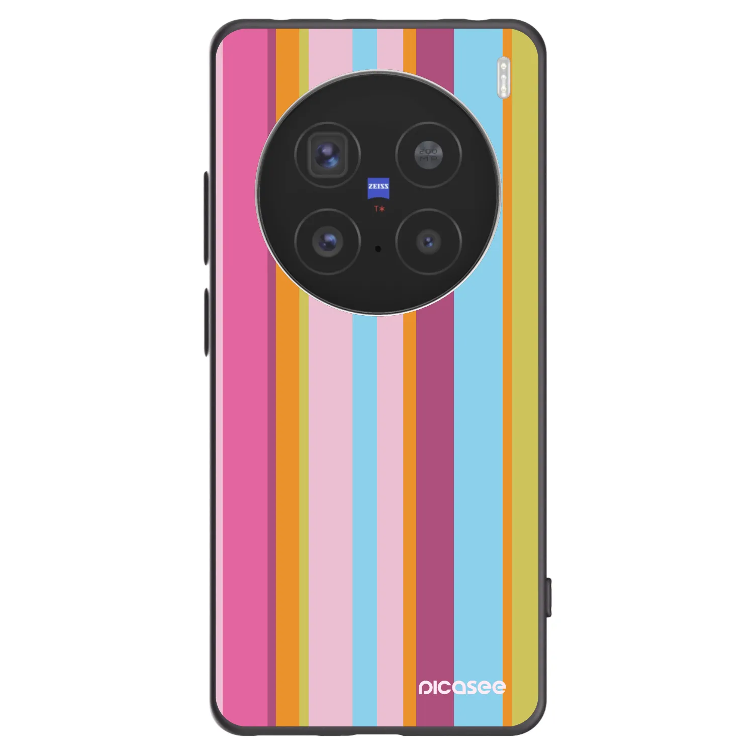 Picasee husă neagră din silicon pentru Vivo X200 Pro - Golden hour