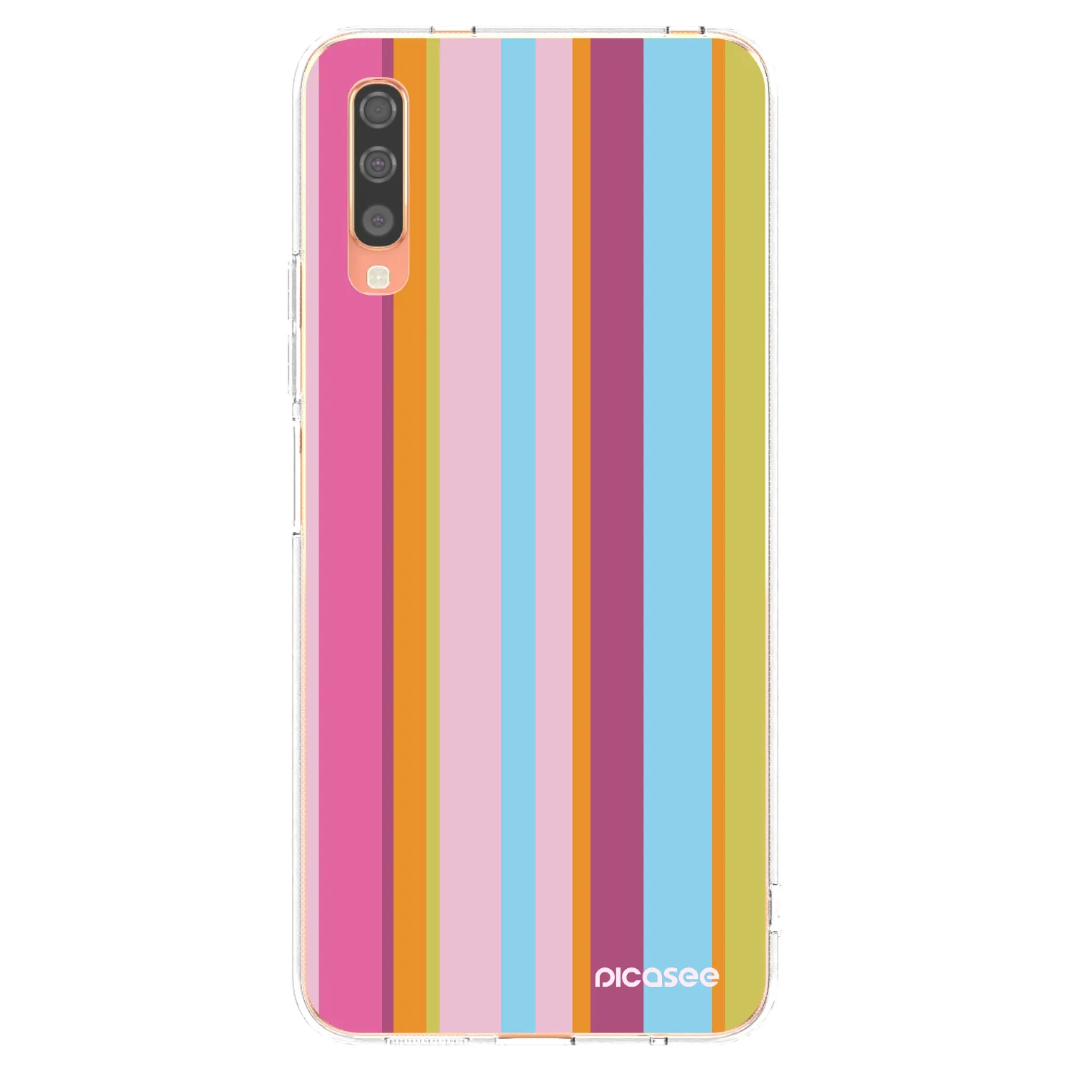 Picasee husă transparentă din silicon pentru Samsung Galaxy A70 A705F - Golden hour