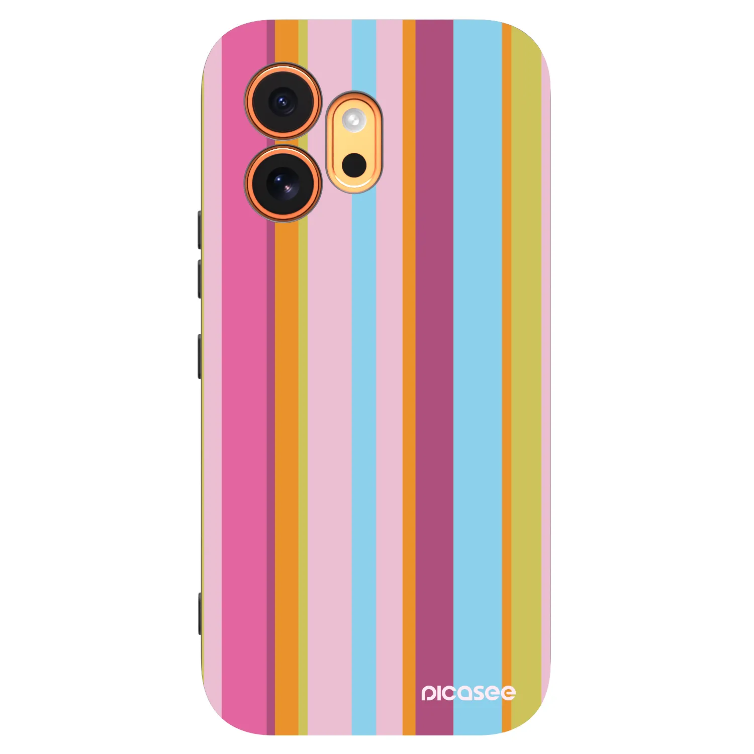 Picasee husă neagră din silicon pentru Honor 600 - Golden hour
