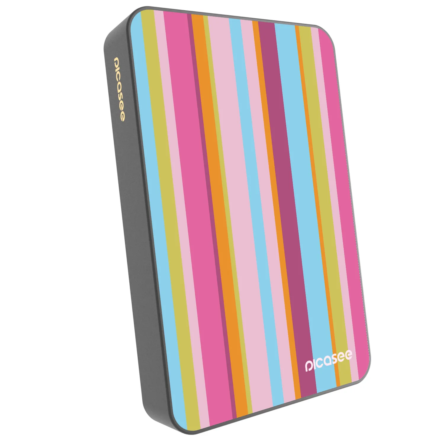 Picasee Powerbank cu MagSafe 10 000 mAh Gri - Golden hour