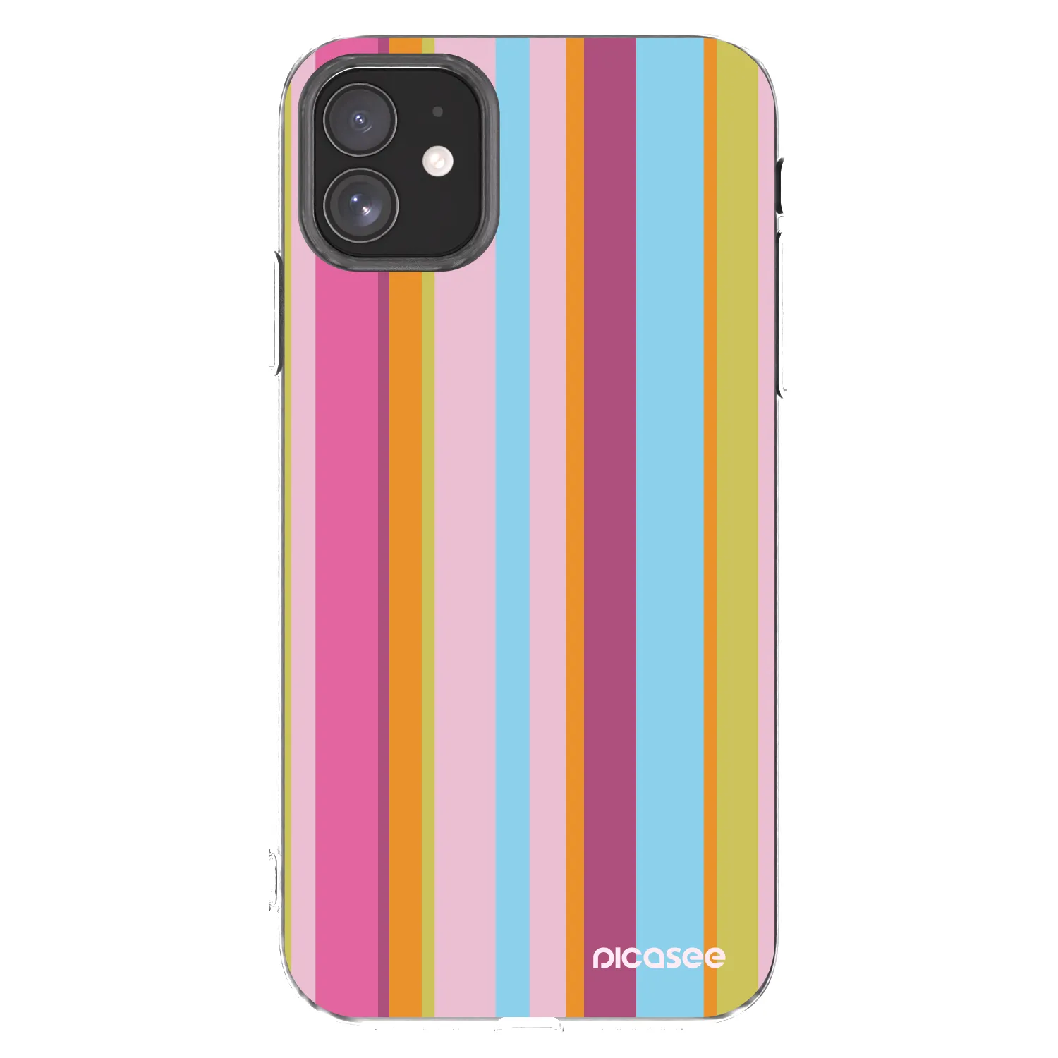 Picasee husă transparentă din silicon pentru Apple iPhone 11 - Golden hour