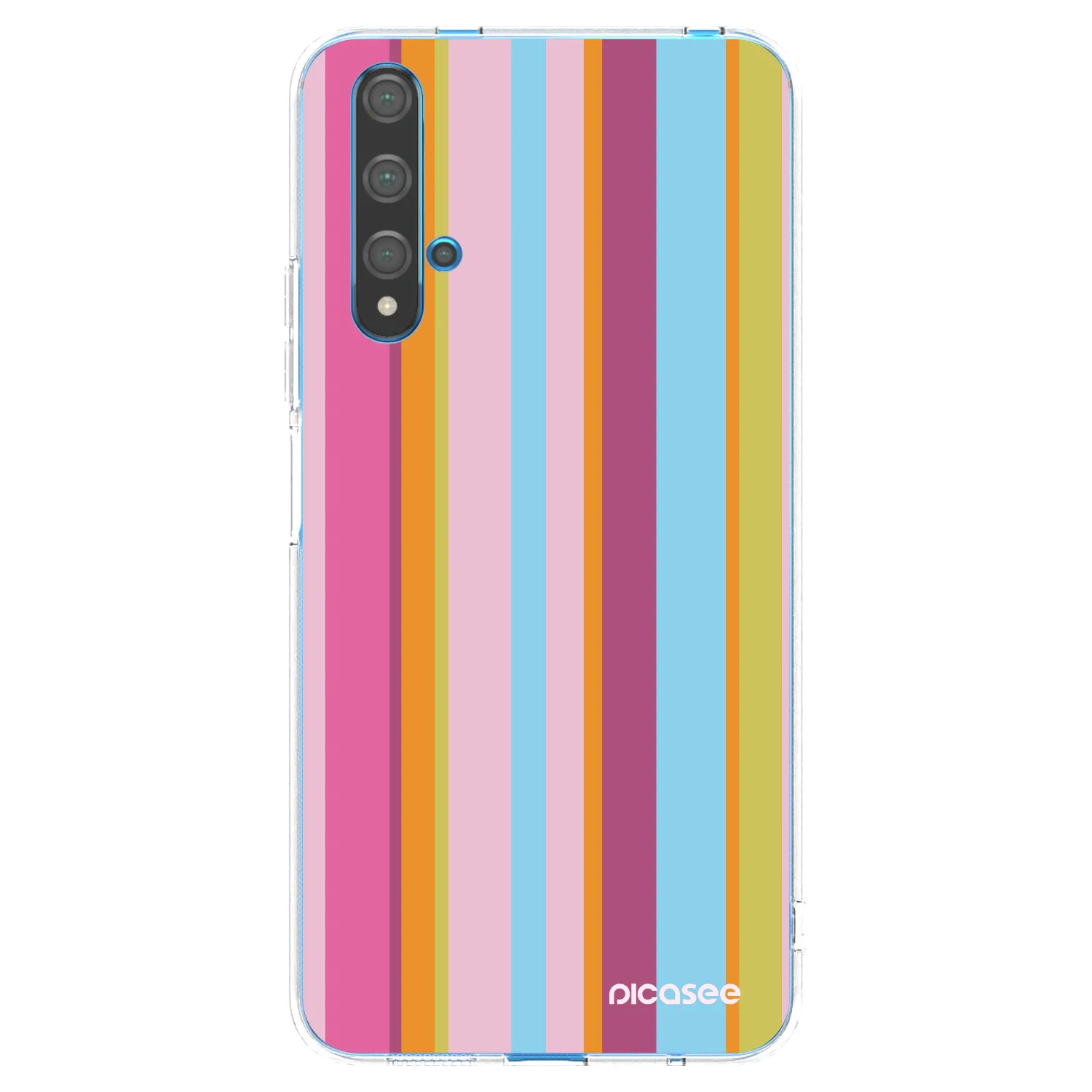 Picasee husă transparentă din silicon pentru Huawei Nova 5T - Golden hour
