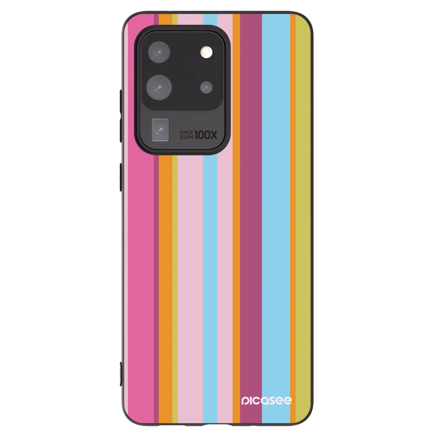 Picasee husă neagră din silicon pentru Samsung Galaxy S20 Ultra 5G G988F - Golden hour