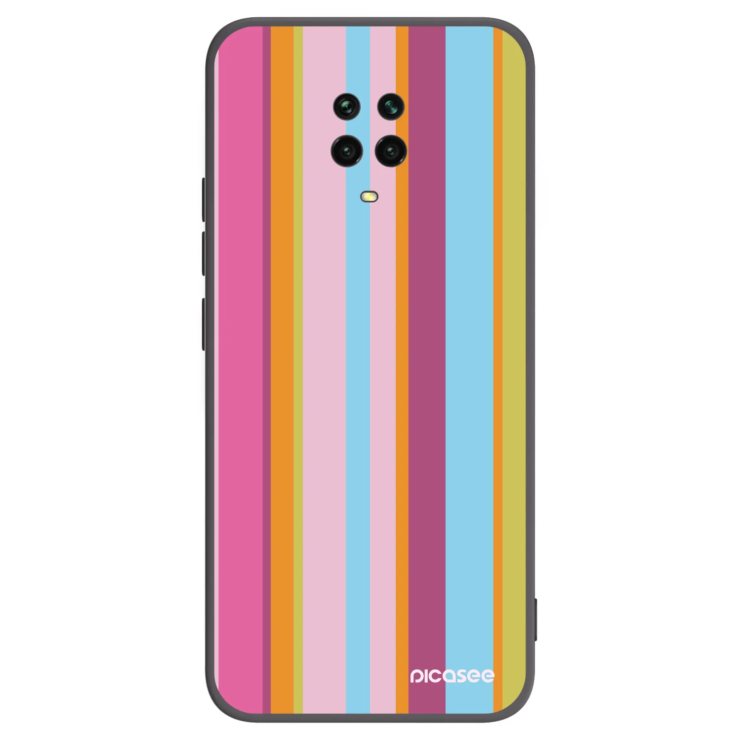 Picasee husă neagră din silicon pentru Xiaomi Redmi Note 9 Pro - Golden hour
