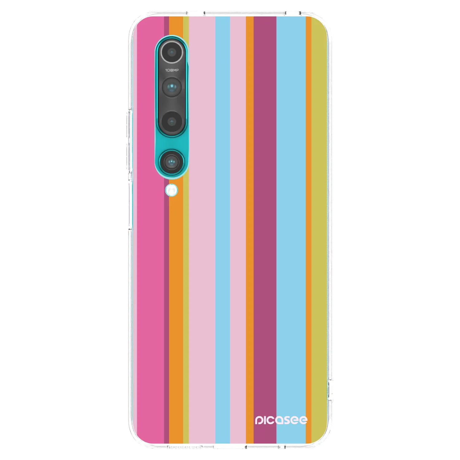Picasee husă transparentă din silicon pentru Xiaomi Mi 10 - Golden hour