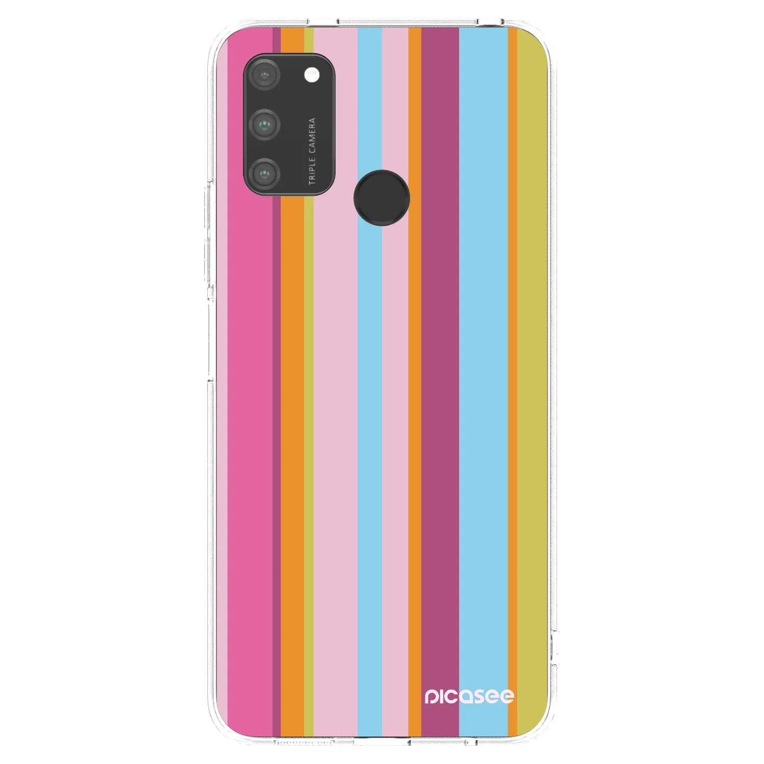 Picasee husă transparentă din silicon pentru Honor 9A - Golden hour