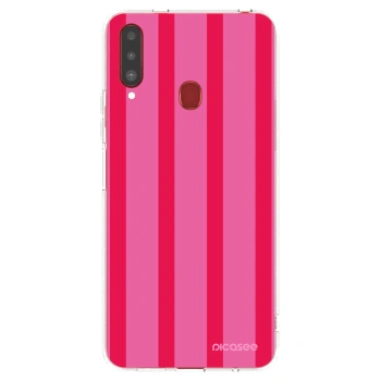 Picasee husă transparentă din silicon pentru Samsung Galaxy A20s - Hot tropic
