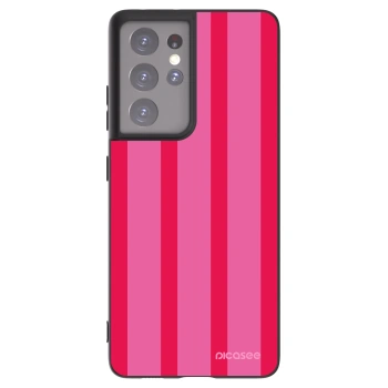 Picasee husă neagră din silicon pentru Samsung Galaxy S21 Ultra 5G G998B - Hot tropic