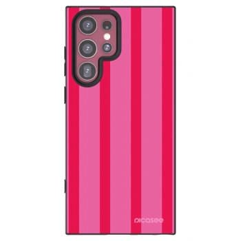 Picasee husă neagră din silicon pentru Samsung Galaxy S22 Ultra 5G - Hot tropic