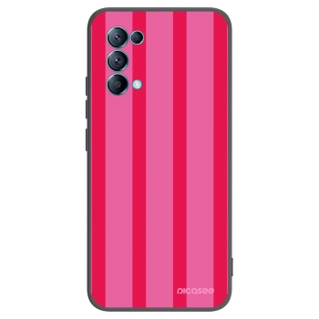 Picasee husă neagră din silicon pentru OPPO A16s - Hot tropic