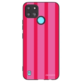 Picasee husă neagră din silicon pentru Realme C21Y - Hot tropic