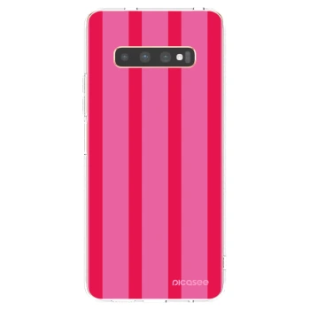 Picasee husă transparentă din silicon pentru Samsung Galaxy S10 Plus G975 - Hot tropic