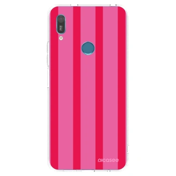 Picasee husă transparentă din silicon pentru Huawei Y6 2019 - Hot tropic